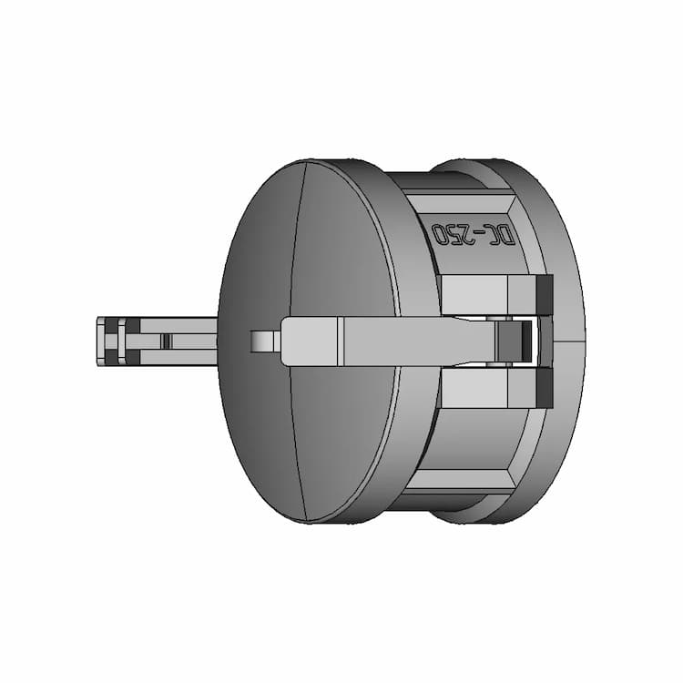 Camlock Al-Dc250 - Downloadable CAD Representation