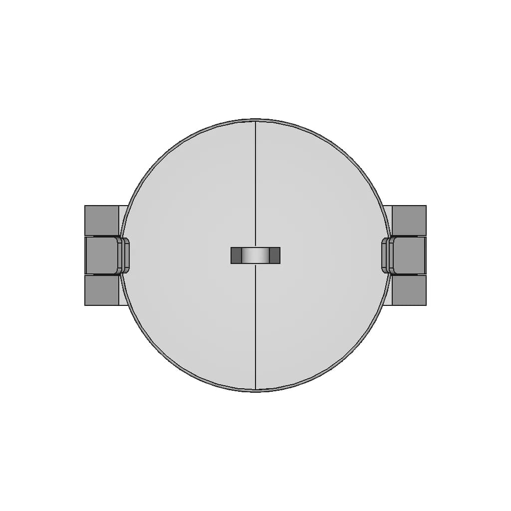 Camlock Al-Dc250 - Downloadable CAD Representation_0_90_degree_snapshot