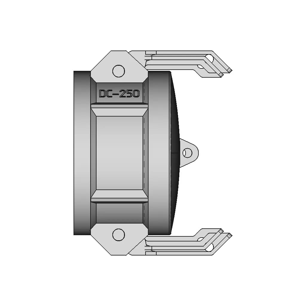 Camlock Al-Dc250 - Downloadable CAD Representation_270_0_degree_snapshot