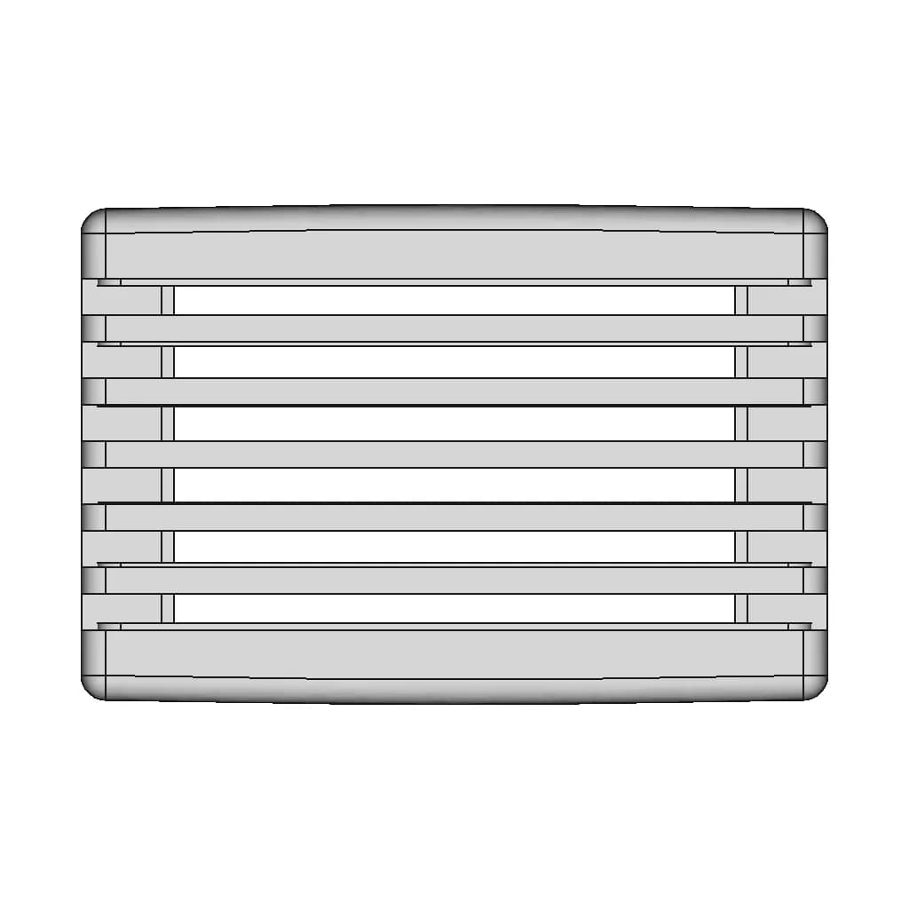 Saab 99 Notchback Rear Defrost Cover - Standard Mechanical Component_0_0_degree_snapshot