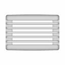 Saab 99 Notchback Rear Defrost Cover - Standard Mechanical Component_0_0_degree_snapshot