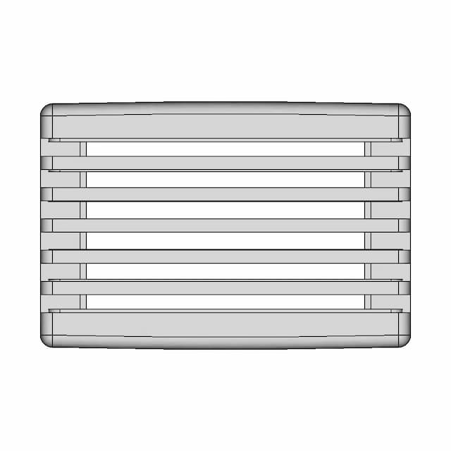 Saab 99 Notchback Rear Defrost Cover - Standard Mechanical Component