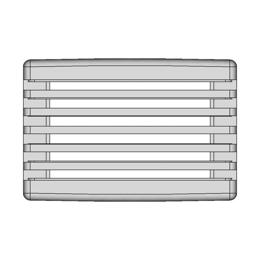 Saab 99 Notchback Rear Defrost Cover - Standard Mechanical Component
