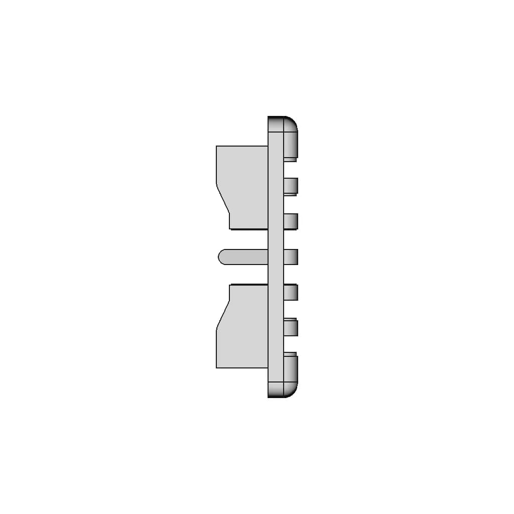 Saab 99 Notchback Rear Defrost Cover - Standard Mechanical Component_0_270_degree_snapshot