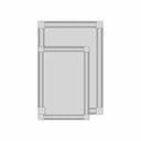 Table Squre Tube Structre 650 X 450 Mm | High-Quality CAD Model_90_0_degree_snapshot