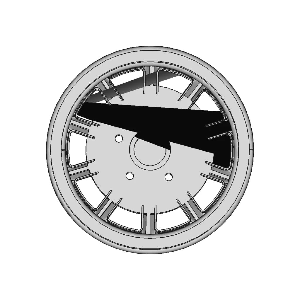 Gas Burner Wheels - Standard Mechanical Component_0_270_degree_snapshot