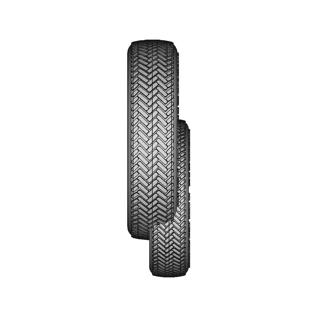 T175 70 R 15 Temporary Spare - Downloadable CAD Representation_0_0_degree_snapshot