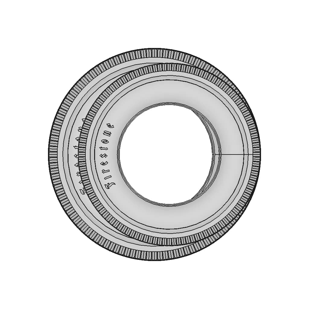 Firestone Whitewalls - Standard Mechanical Component_0_90_degree_snapshot