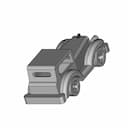 Wooden Toy Car - Downloadable CAD Representation_60_30_degree_snapshot