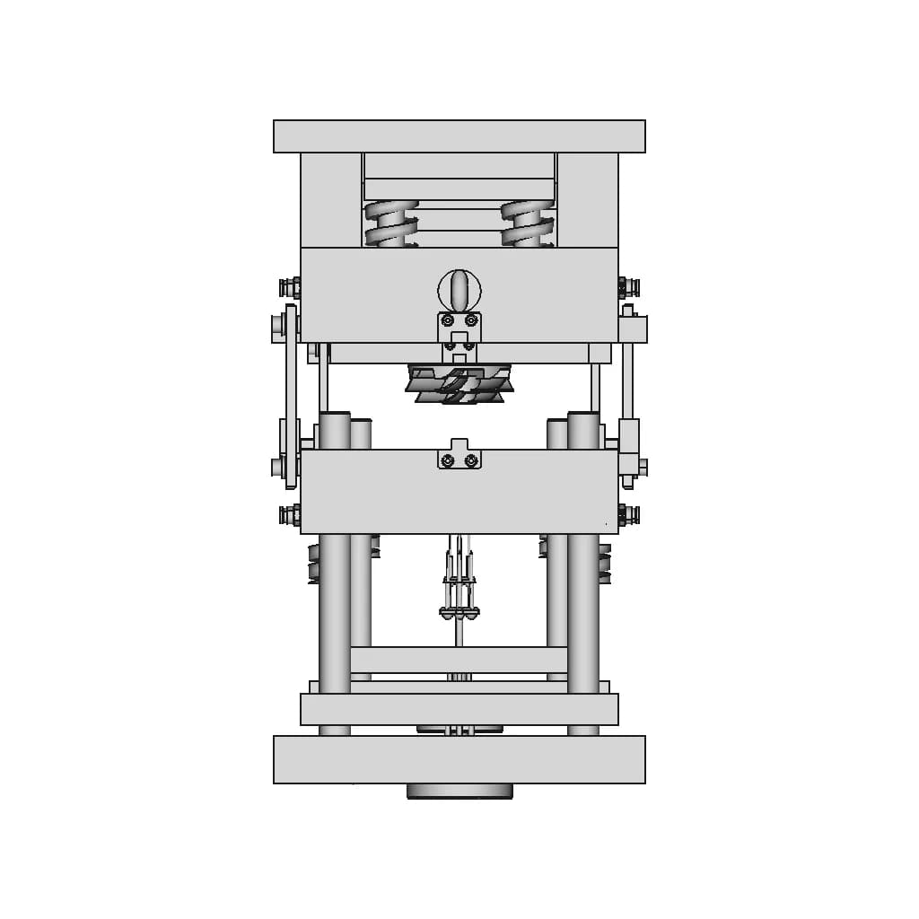 Fan Mold (3 Plate Mold Design) - Standard Mechanical Component_270_0_degree_snapshot