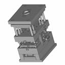 Fan Mold (3 Plate Mold Design) - Standard Mechanical Component_60_30_degree_snapshot