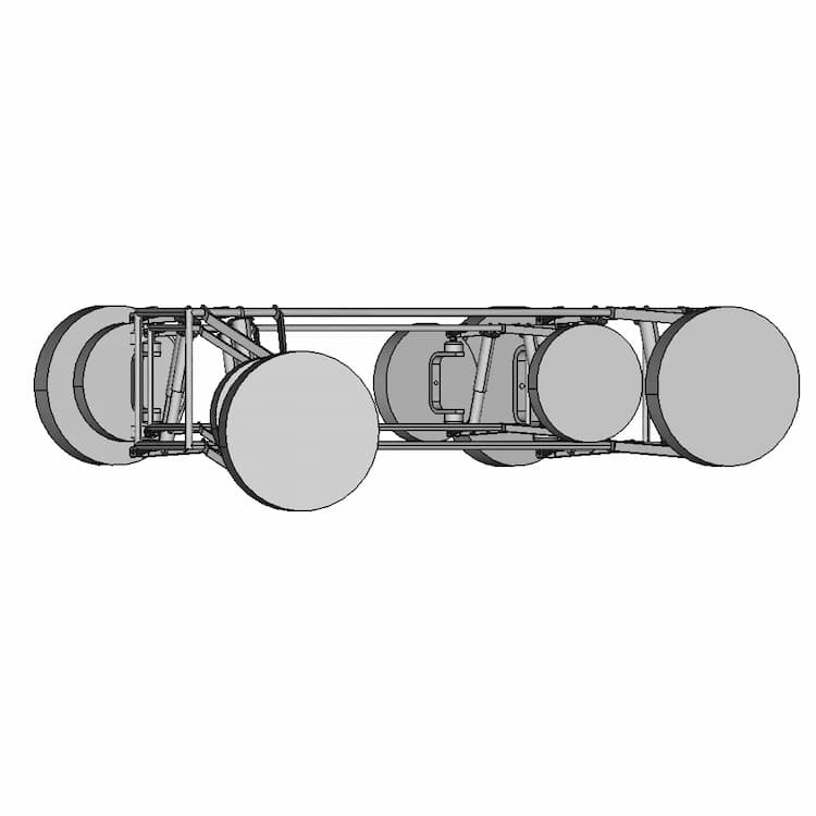 Double Wishbone Suspension System - Downloadable CAD Representation