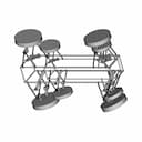 Double Wishbone Suspension System - Downloadable CAD Representation_60_30_degree_snapshot