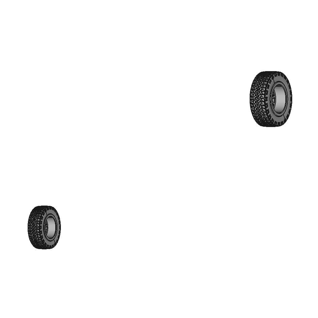18" All Terrain Wheel - Standard Mechanical Component_60_30_degree_snapshot