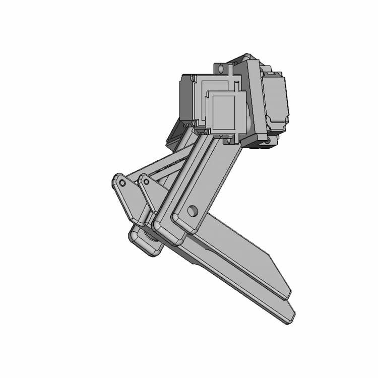 Robotic Dog Leg Design - Standard Mechanical Component
