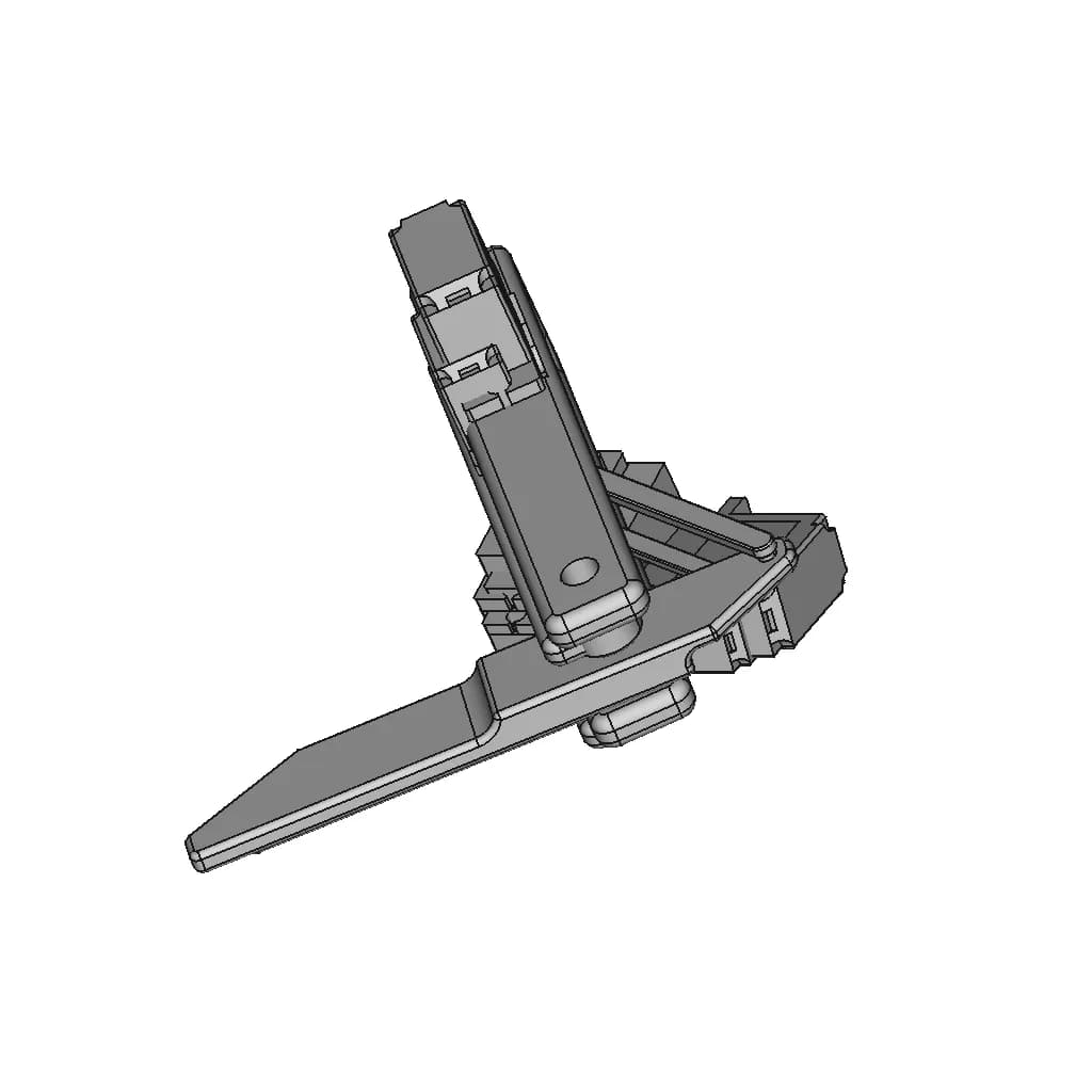 Robotic Dog Leg Design - Standard Mechanical Component_60_30_degree_snapshot