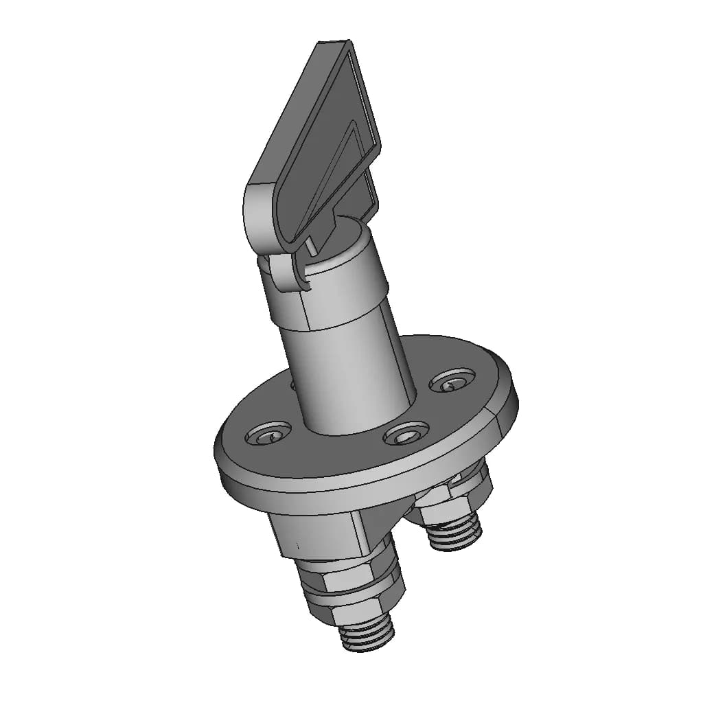 Battery Cutt Off Switch - Downloadable CAD Representation_60_30_degree_snapshot