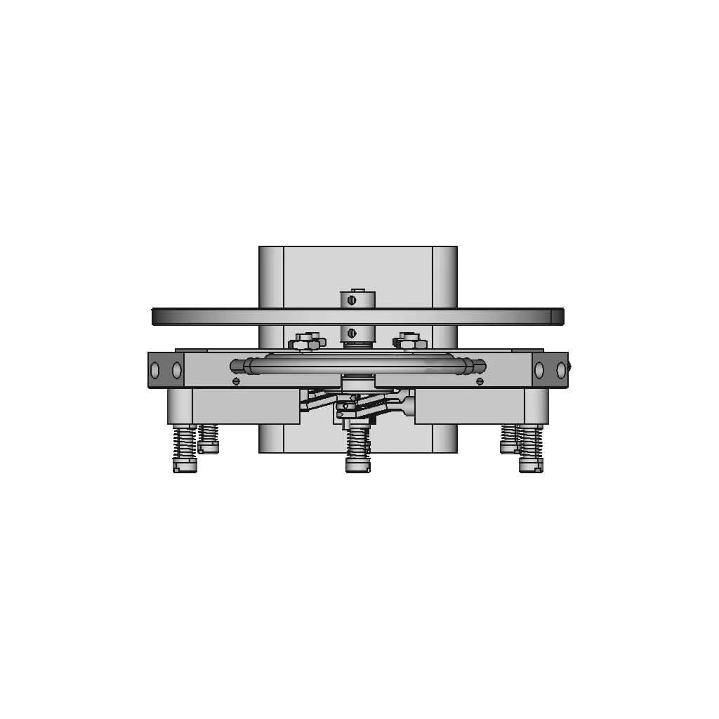 3 Cylinder Oscillating Steam Engine - Standard Mechanical Component_270_0_degree_snapshot