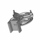 3 Cylinder Oscillating Steam Engine - Standard Mechanical Component_60_30_degree_snapshot
