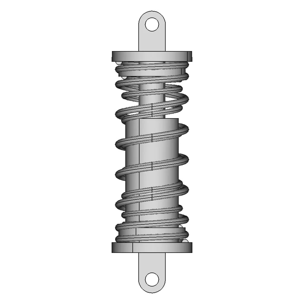 Helical Spring - Standard Mechanical Component_90_0_degree_snapshot