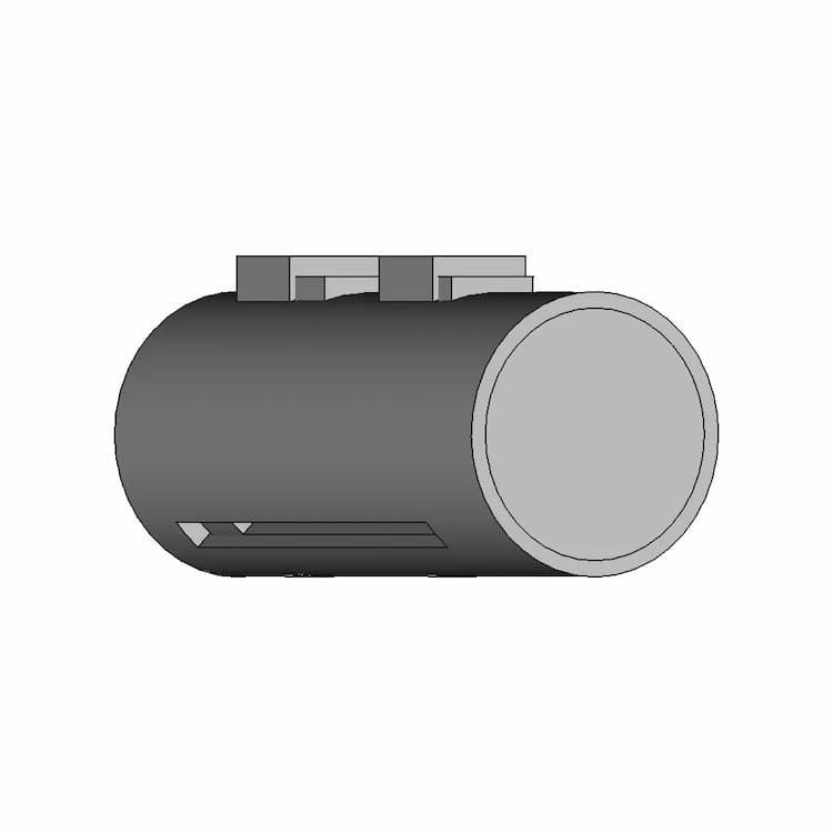 Oil Mount For Scooter - Downloadable CAD Representation