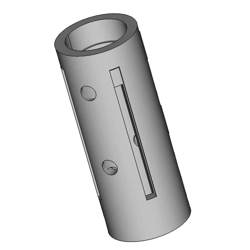 Oil Mount For Scooter - Downloadable CAD Representation_60_30_degree_snapshot