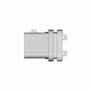 Female Obd2 Connector With Straight Pins - Downloadable CAD Representation_0_90_degree_snapshot