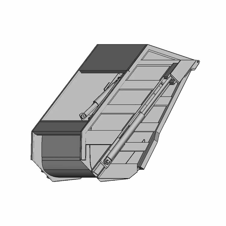Garbage Compactor Tail Gate | 3D Engineering Design File