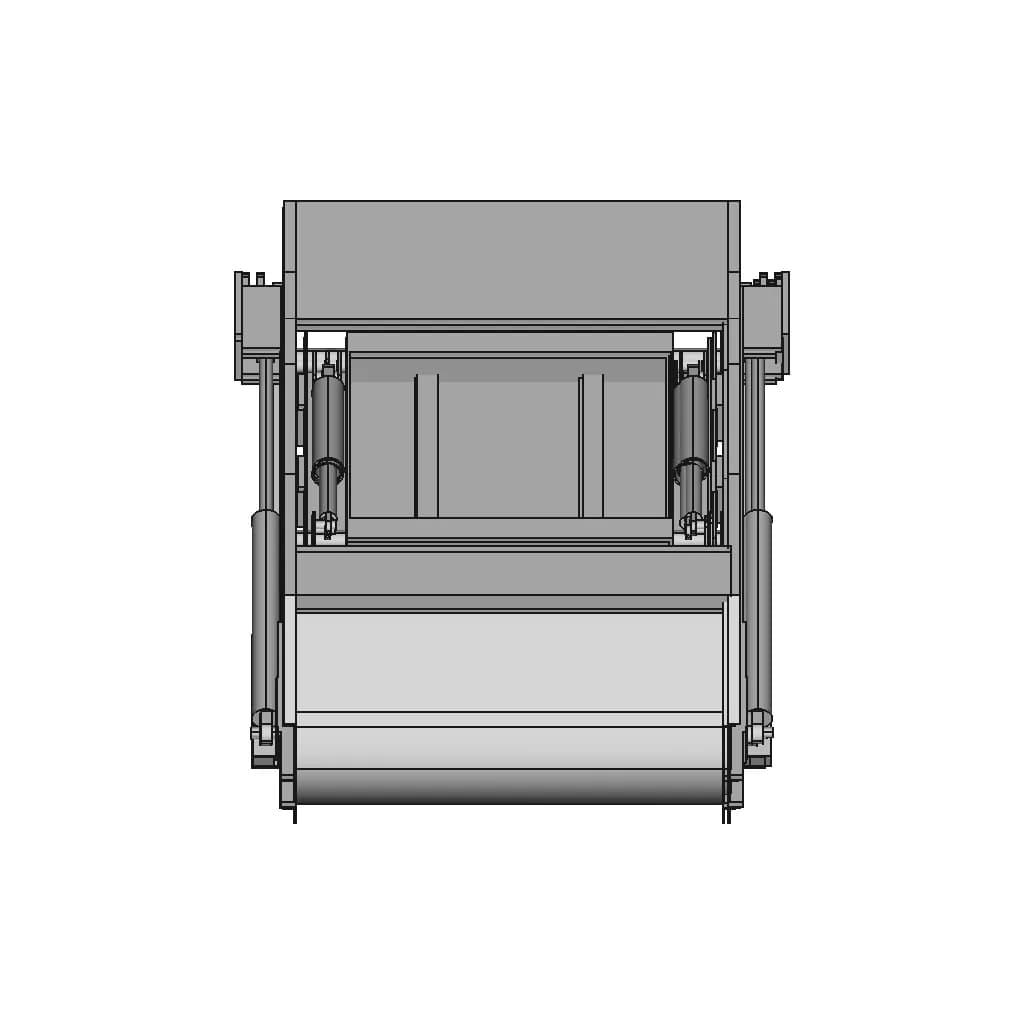 Garbage Compactor Tail Gate | 3D Engineering Design File_0_90_degree_snapshot