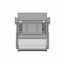 Garbage Compactor Tail Gate | 3D Engineering Design File_0_90_degree_snapshot