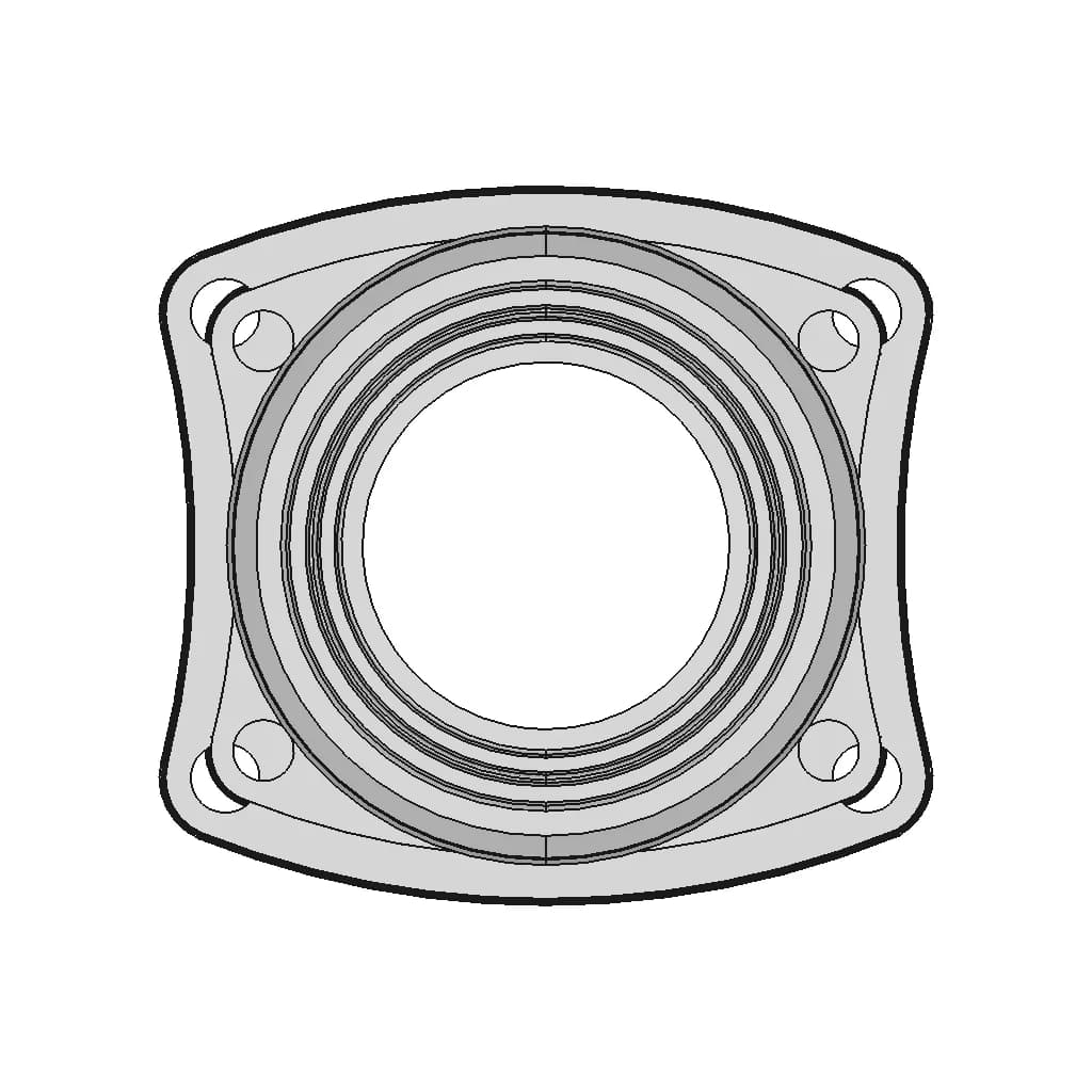 Case Bearing - Standard Mechanical Component_270_0_degree_snapshot