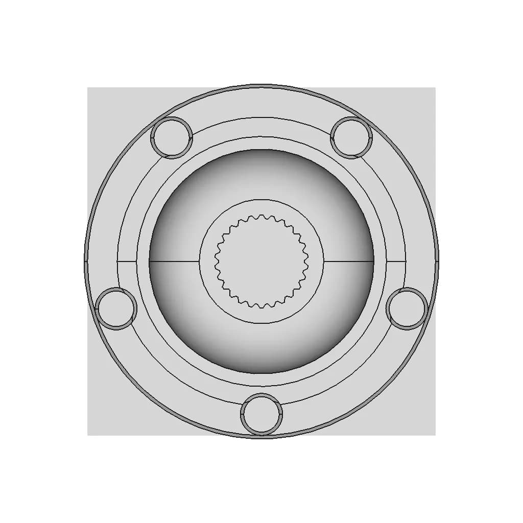 Flange Pinnion - Standard Mechanical Component_90_0_degree_snapshot