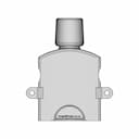 7 Pin Flat Trailer Socket - Standard Mechanical Component_270_0_degree_snapshot