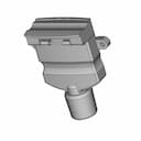 7 Pin Flat Trailer Socket - Standard Mechanical Component_60_30_degree_snapshot
