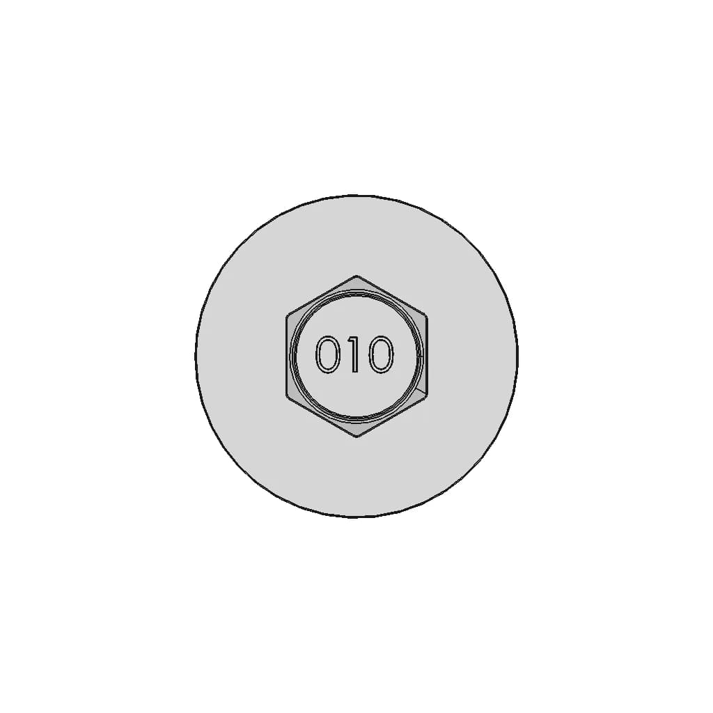 M8-1.25 X 45Mm Hex Washer Head Bolt - Standard Mechanical Component_0_0_degree_snapshot
