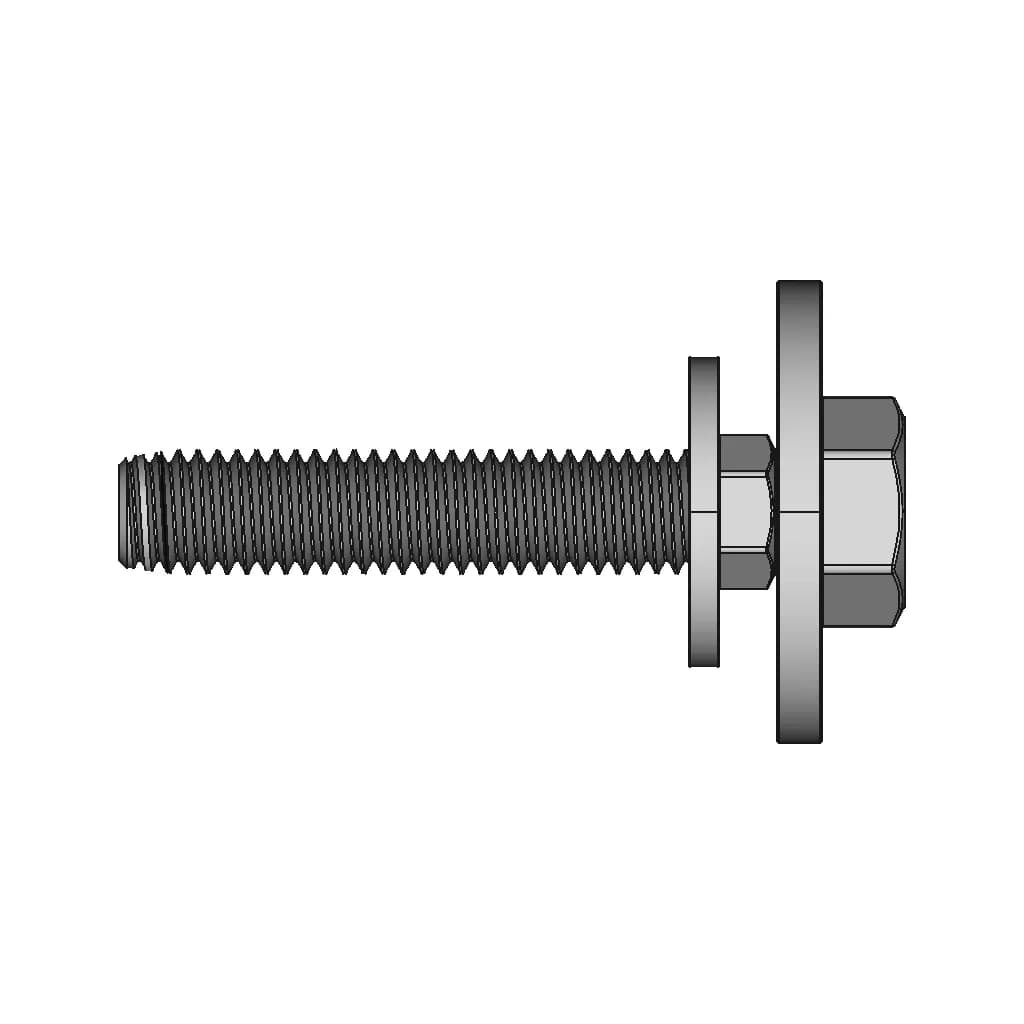M8-1.25 X 45Mm Hex Washer Head Bolt - Standard Mechanical Component_0_270_degree_snapshot