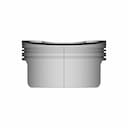 Engine Piston Head Mixed Type | 3D Engineering Design File_0_270_degree_snapshot