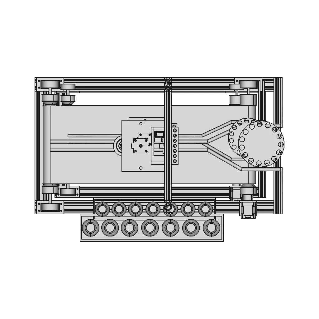 Auto Filling Perfume Machine | 3D Engineering Design File_270_0_degree_snapshot