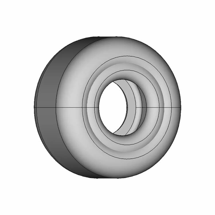 Formula1 Tire - Downloadable CAD Representation