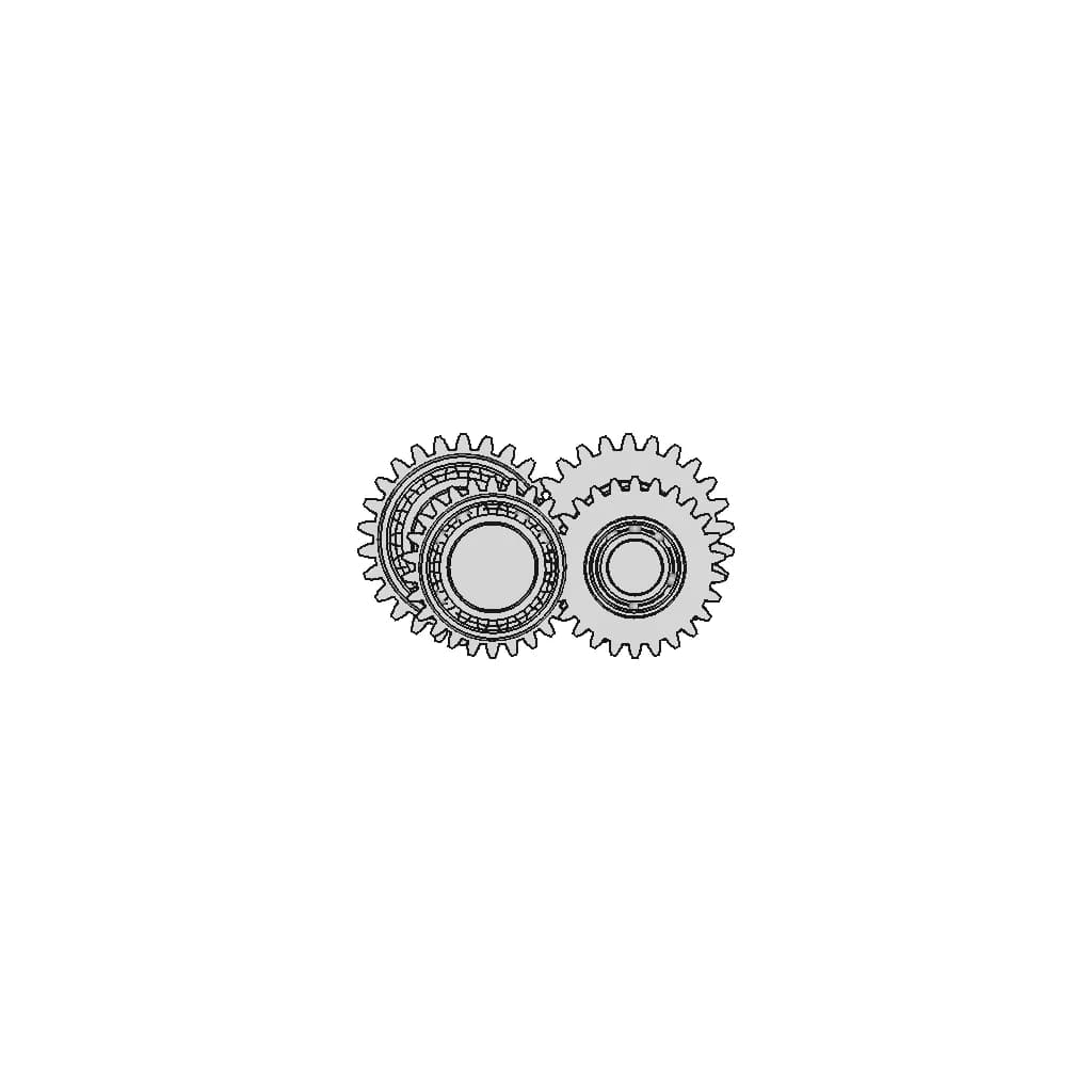 Two Stage Gear System | 3D Engineering Design File_0_270_degree_snapshot