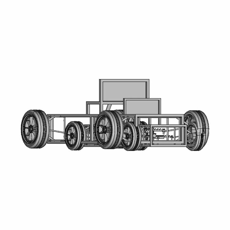 4 Wheel Steering | High-Quality CAD Model