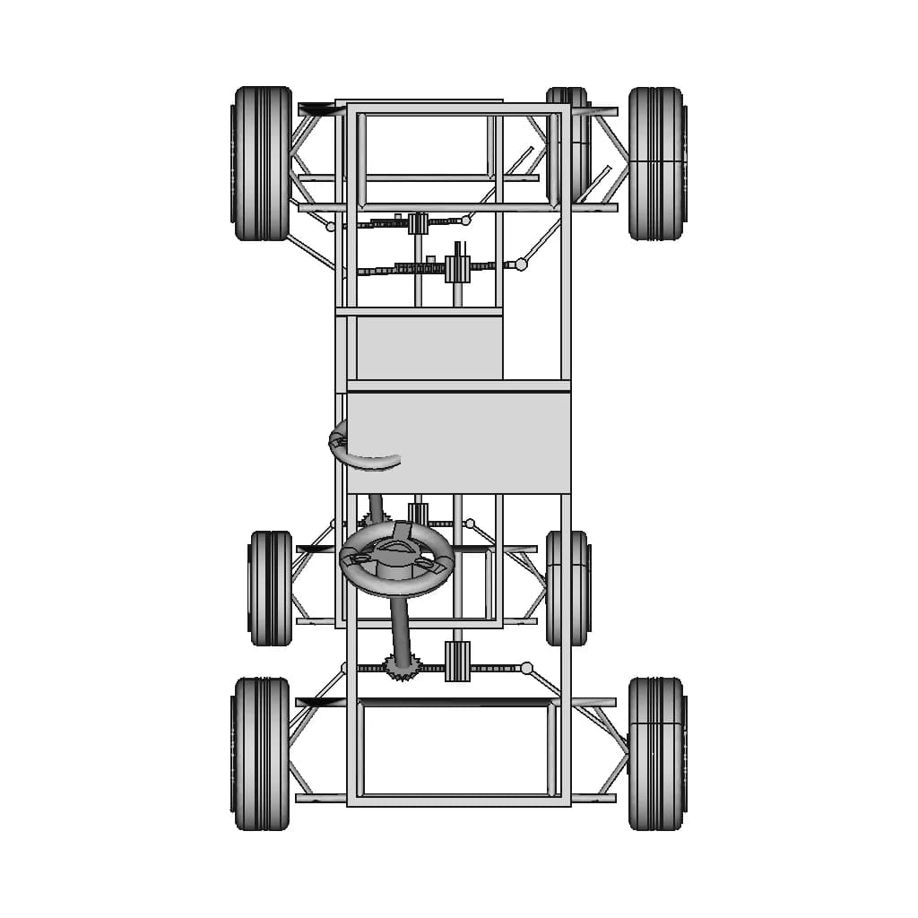 4 Wheel Steering | High-Quality CAD Model_270_0_degree_snapshot