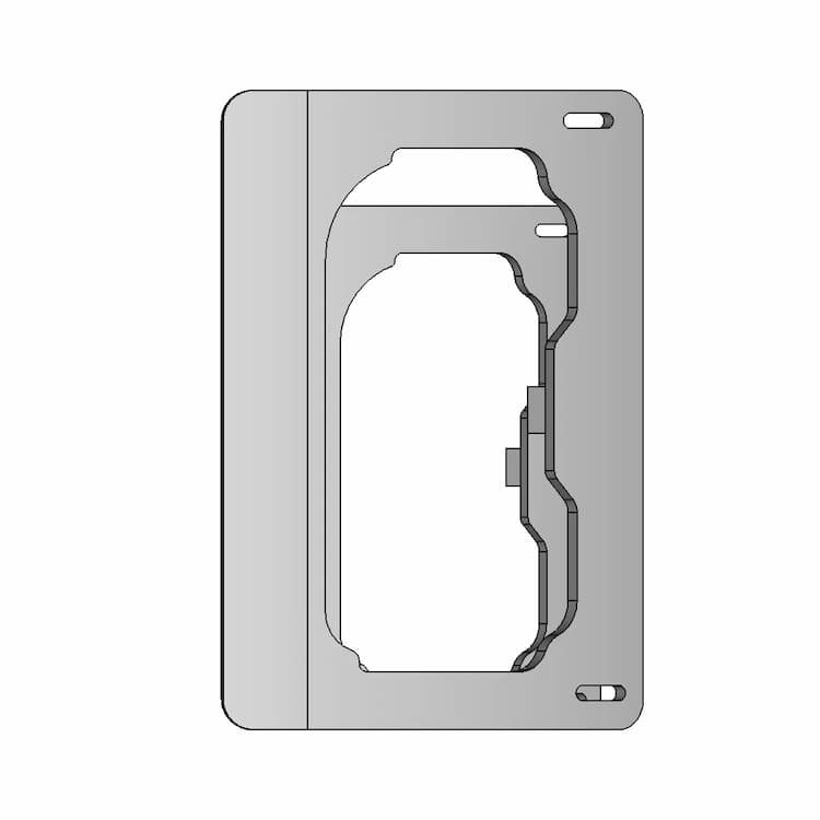 Rear Car Headlight - Standard Mechanical Component