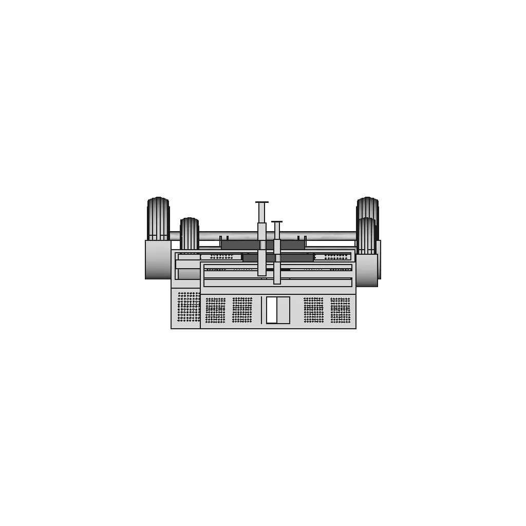 Heavy Motor Cycle Transportation Trailer - Standard Mechanical Component_0_270_degree_snapshot