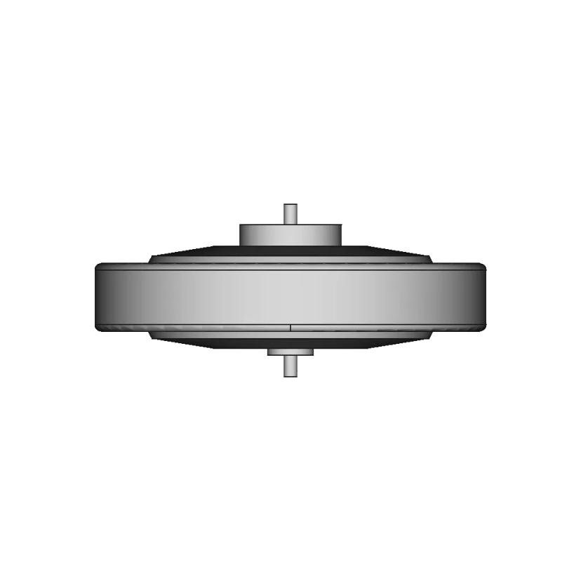 Motorcycle &E-Bicycle Outer Rotor Motor | High-Quality CAD Model