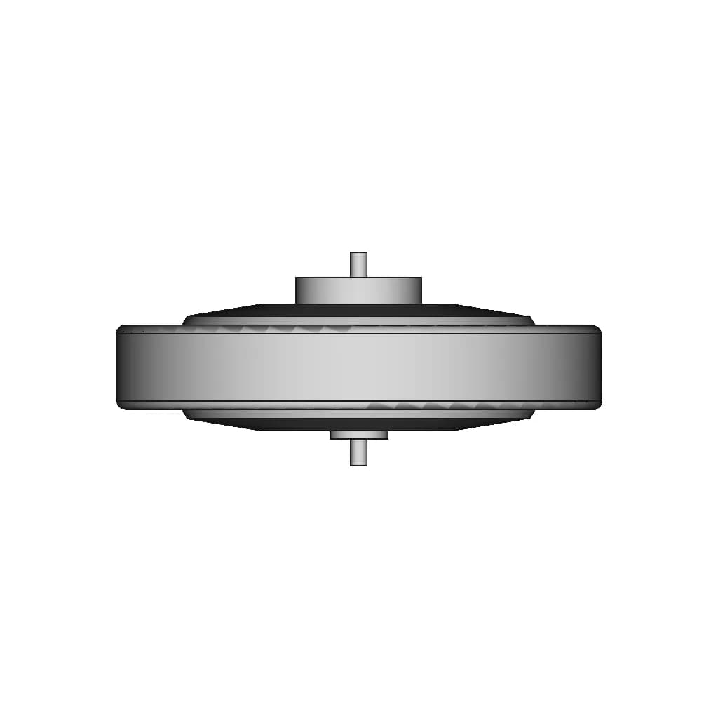 Motorcycle &E-Bicycle Outer Rotor Motor | High-Quality CAD Model_0_270_degree_snapshot