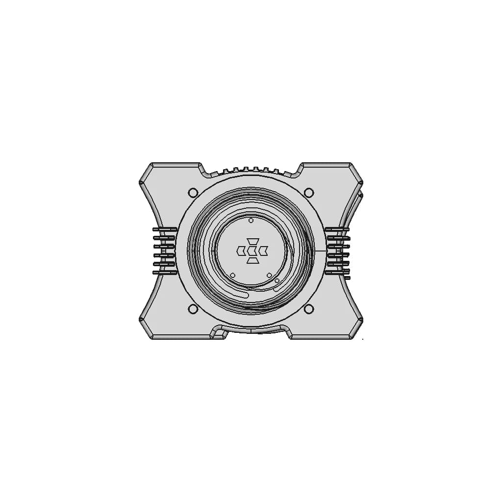 Moza R12 Base - Downloadable CAD Representation_0_0_degree_snapshot