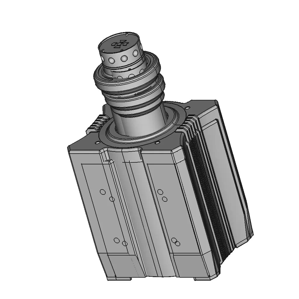 Moza R12 Base - Downloadable CAD Representation_60_30_degree_snapshot