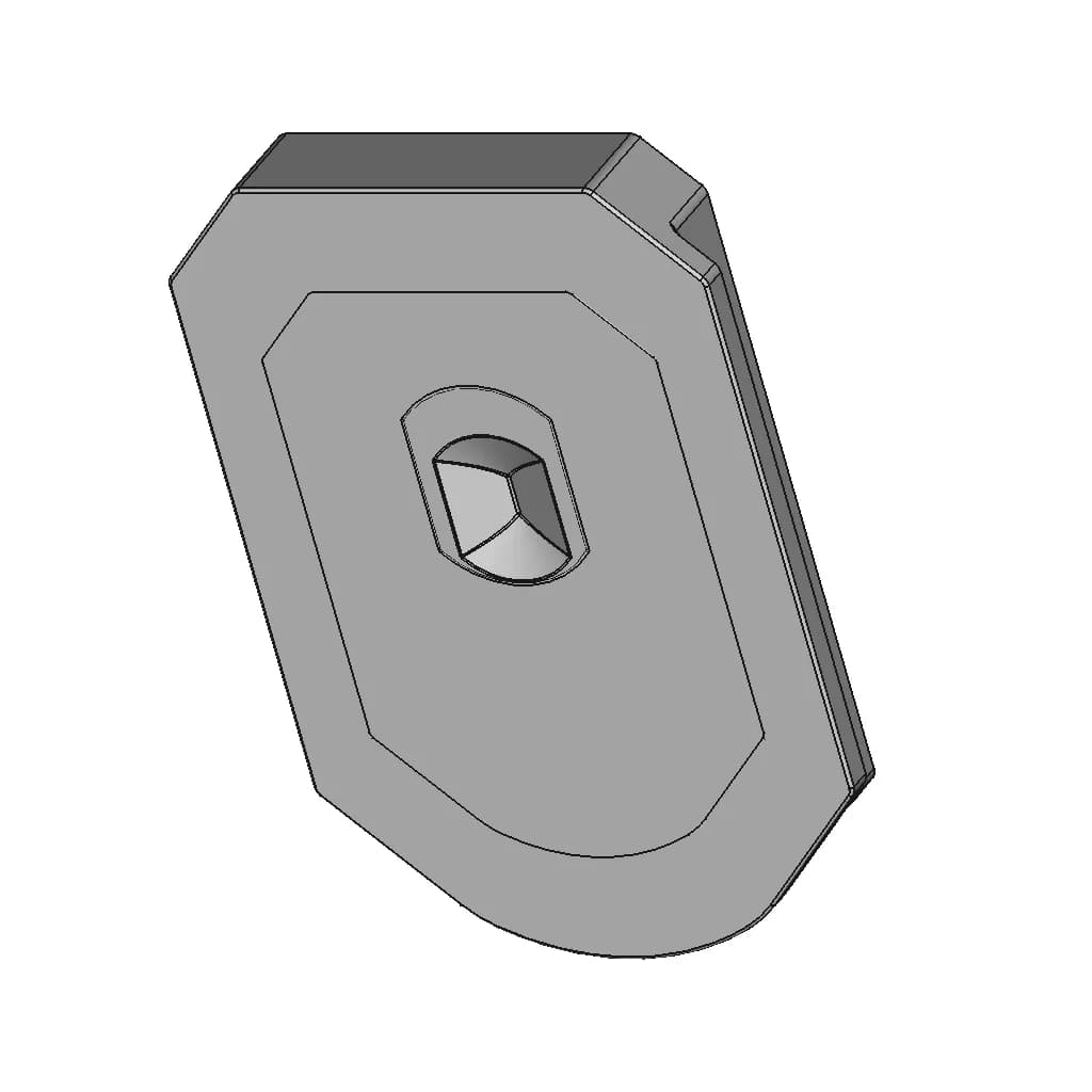 Rear View Mirror Button | 3D Engineering Design File_60_30_degree_snapshot