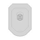 Rear View Mirror Button | 3D Engineering Design File_90_0_degree_snapshot